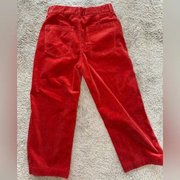 Polo Ralph Lauren Corduroy Trousers- orangey salmon colored (pants) - Picture 6 of 7